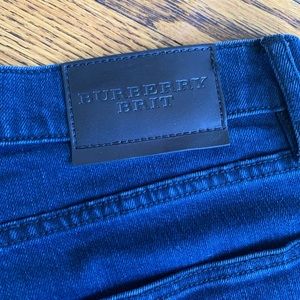 Mens Burberry Brit jeans size 32 slim like new
